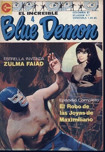 El Increible Blue Demon vol 4 Magazines & Newspapers PWcatalog