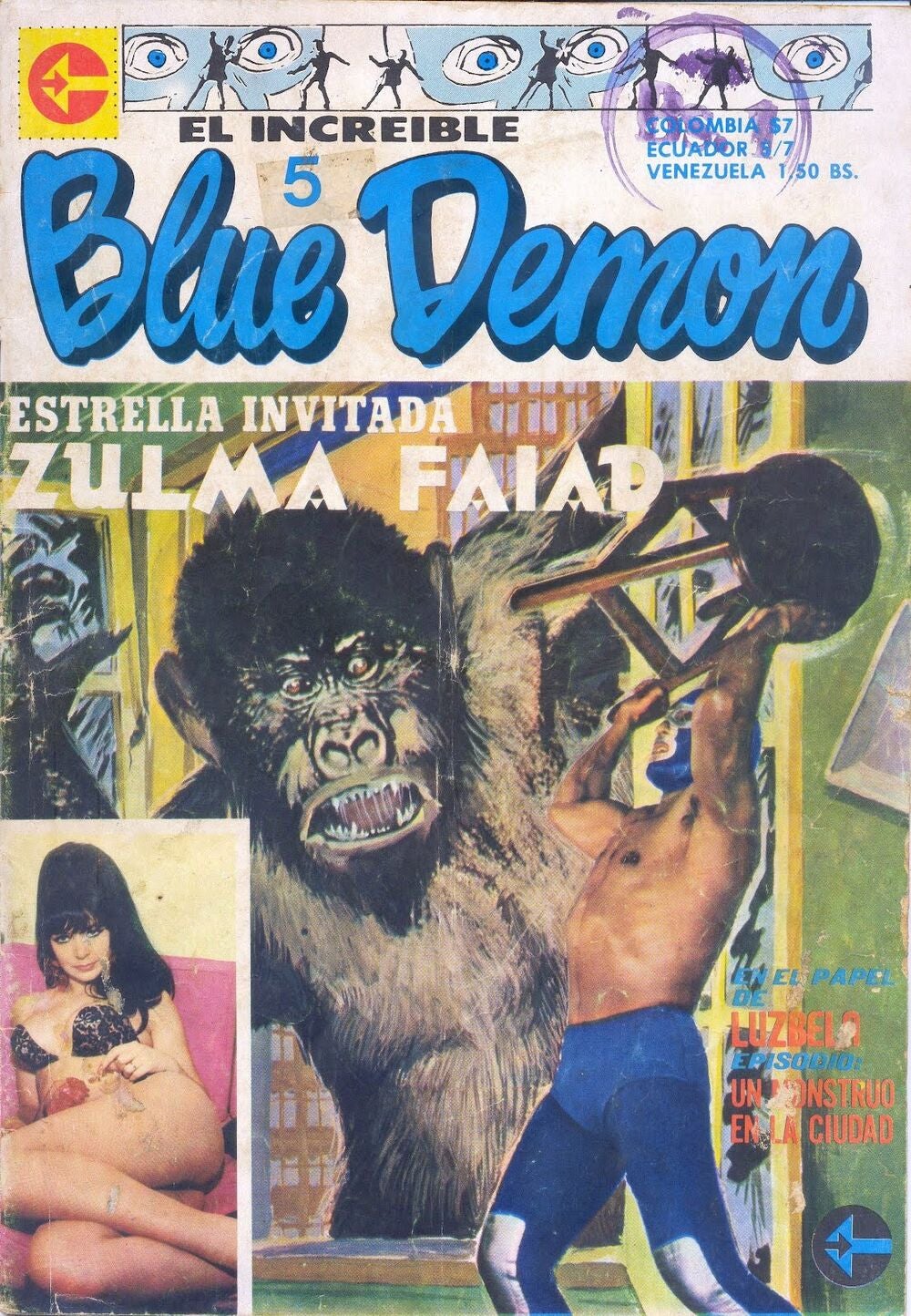 El Increible Blue Demon vol 5 Magazines & Newspapers PWcatalog