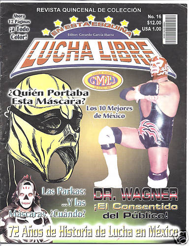 En Esta Esquina Lucha Libre Volume 16 Magazine PWcatalog