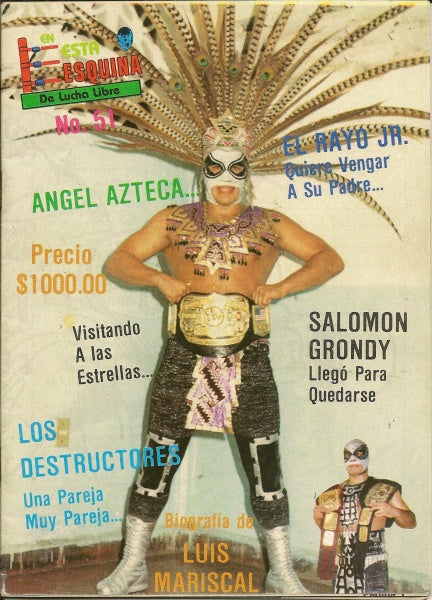 En Esta Esquina Lucha Libre Volume 51 Magazine PWcatalog