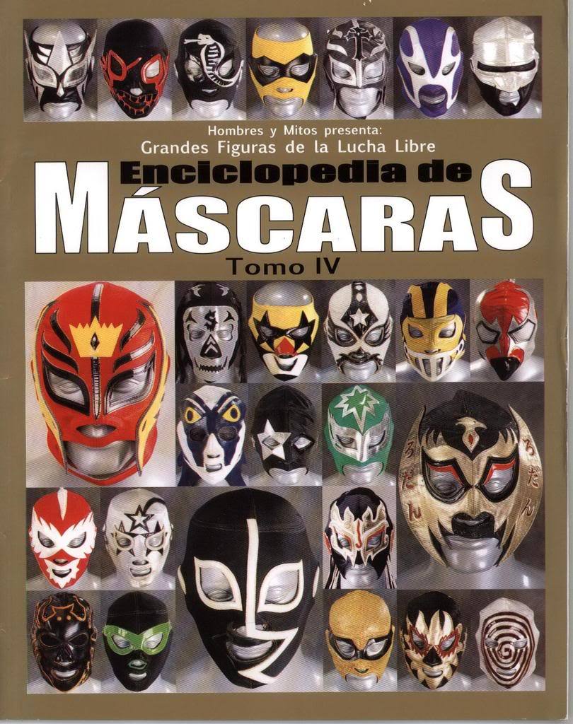 Enciclopedia de mascaras Volume 4 Magazine PWcatalog
