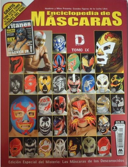Enciclopedia de mascaras Volume 9 Magazine PWcatalog