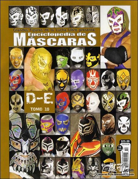 Enciclopedia de mascaras Volume 10 Magazine PWcatalog