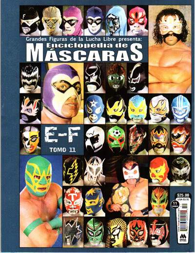 Enciclopedia de mascaras Volume 11 Magazine PWcatalog