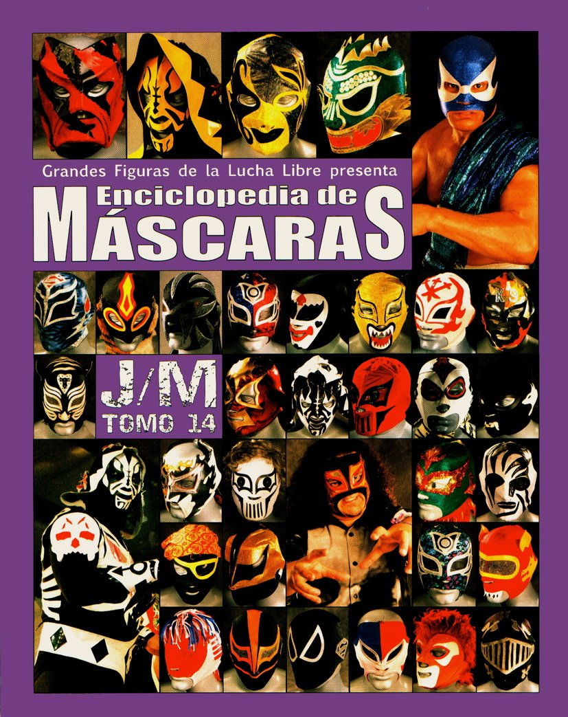 Enciclopedia de mascaras Volume 14 Magazine PWcatalog