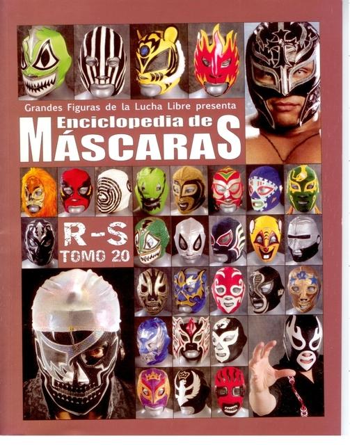 Enciclopedia de mascaras Volume 20 Magazine PWcatalog