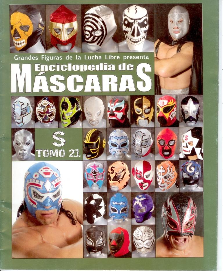 Enciclopedia de mascaras Volume 21 Magazine PWcatalog