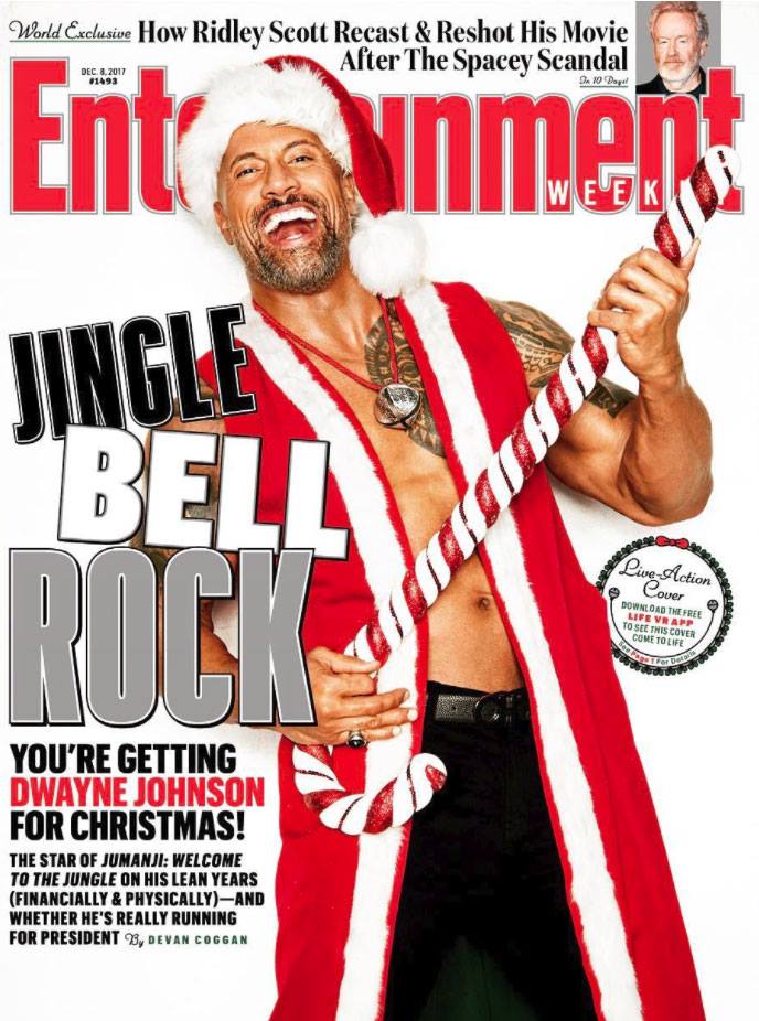 Entertainment Weekly 2017 TheRock Magazine PWcatalog
