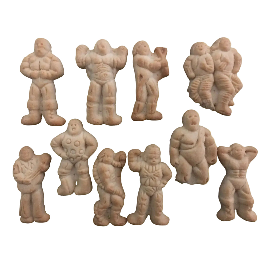 Superstars Oatmeal cookies Hulk Hogan Ultimate Warrior PWcatalog