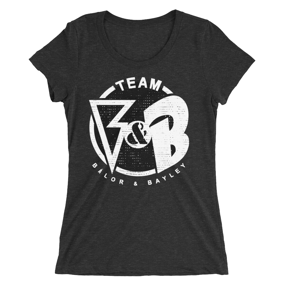Finn Bálor & Bayley MMC Team B&B Women's Tri-Blend T-Shirt Pwcatalog