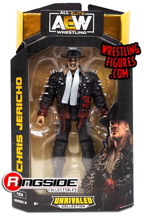 AEW Jazwares Unrivaled Collection 8 #63 Chris Jericho Action & Toy Figures PWcatalog