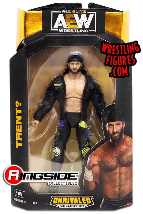 AEW Jazwares Unrivaled Collection 8 #65 Trent? Action & Toy Figures PWcatalog