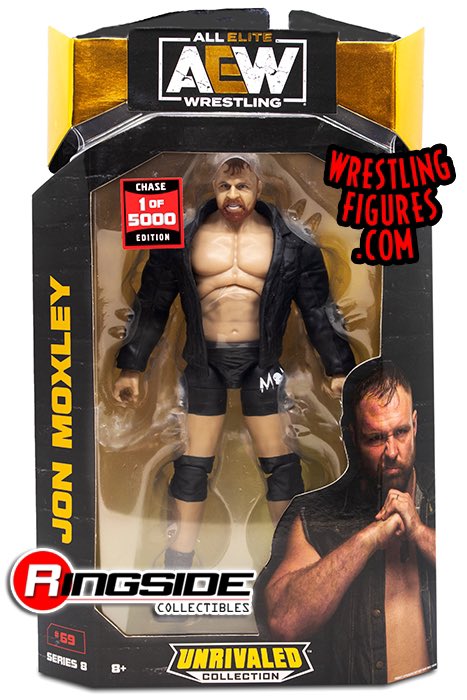 AEW Jazwares Unrivaled Collection 8 #69 Jon Moxley Action & Toy Figures PWcatalog