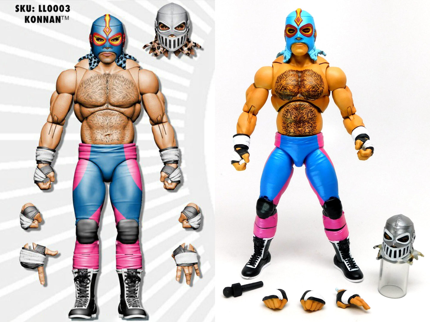 Boss Fight Studio Premium Collector Figures 2 Konnan Action & Toy Figures PWcatalog