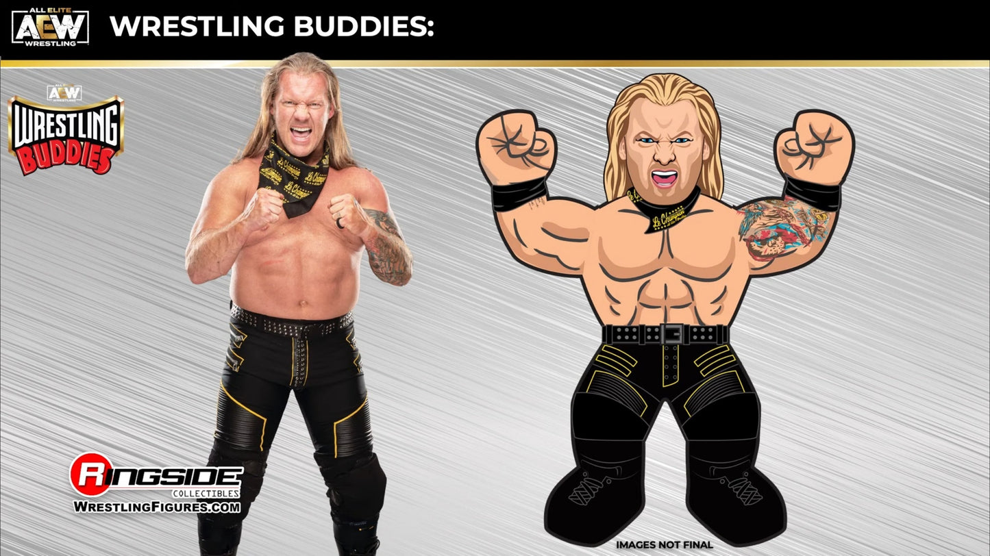 AEW Jazwares Wrestling Buddies 2 Chris Jericho Action & Toy Figures PWcatalog