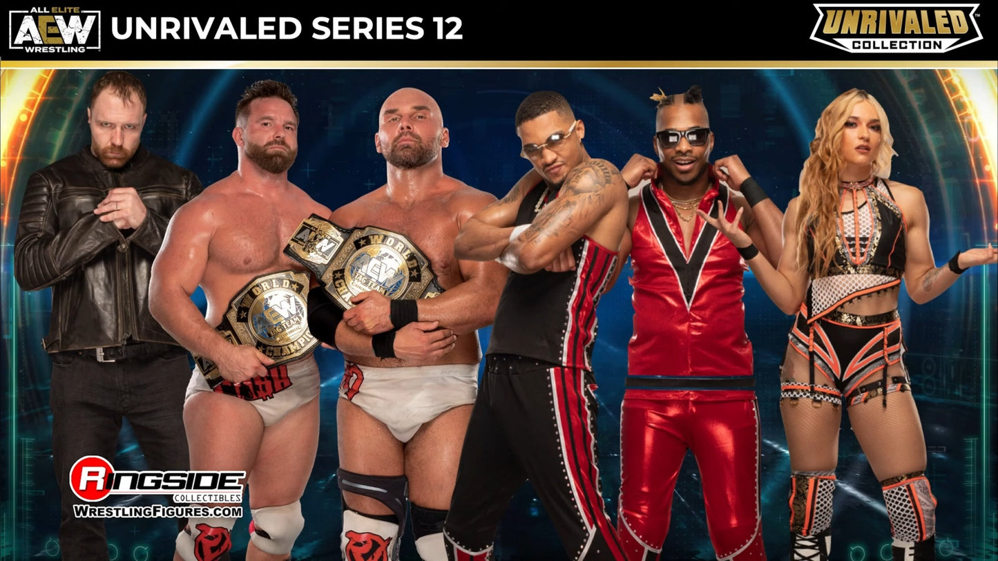 AEW Jazwares Unrivaled Collection 12 Isiah Kassidy Action & Toy Figures PWcatalog