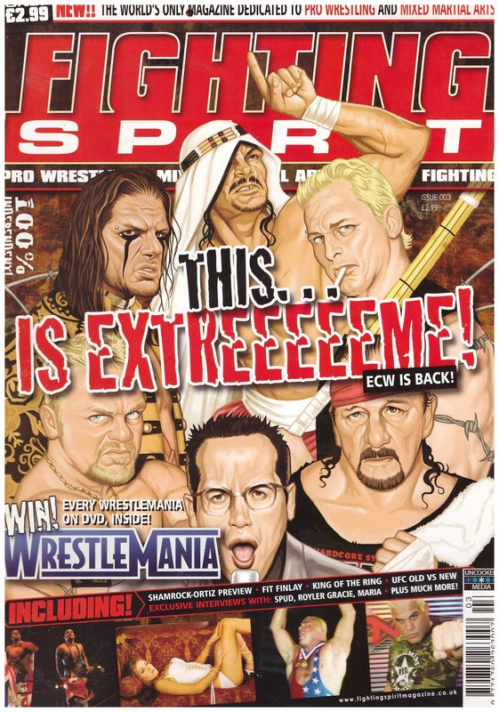 Fighting Spirit Magazine 3 Magazine PWcatalog
