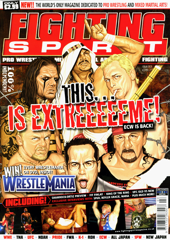 Fighting Spirit Magazine 3 Magazine PWcatalog