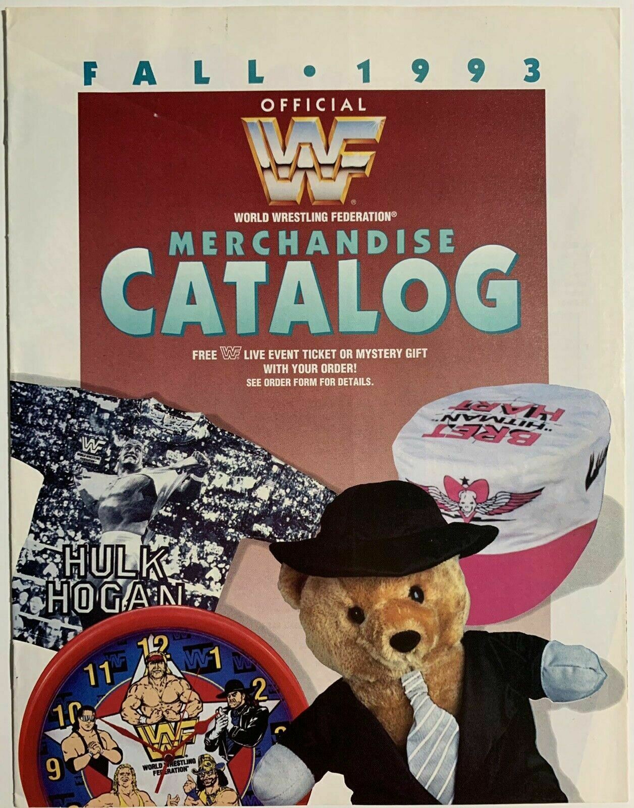 WWF Catalog Fall 1993 Magazine PWcatalog