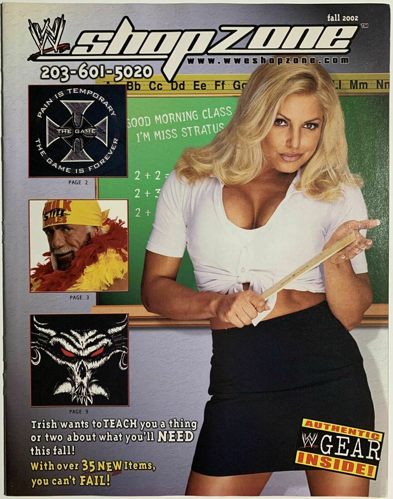 WWE Catalog Fall 2002 Magazine PWcatalog