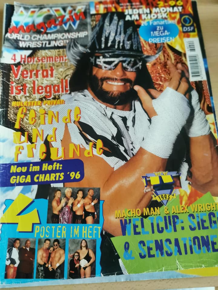 WCW German Magazine February 1996 Magazine PWcatalog
