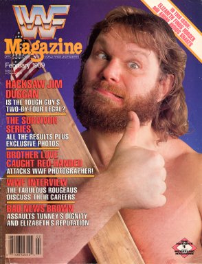 WWF Magazine February 1989 Magazine PWcatalog