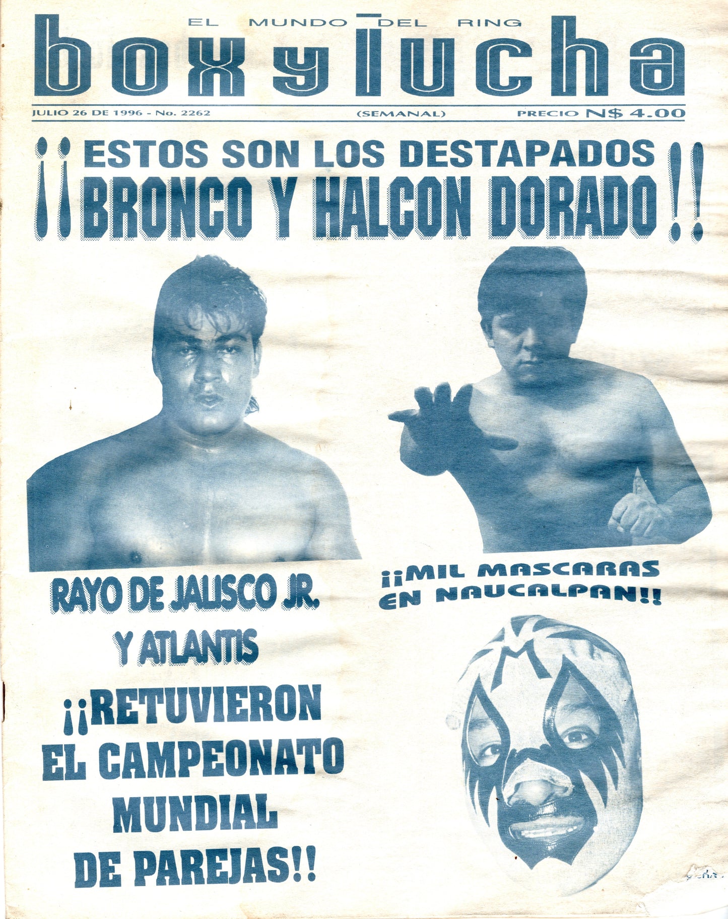 Box y Lucha 2262 Magazine PWcatalog