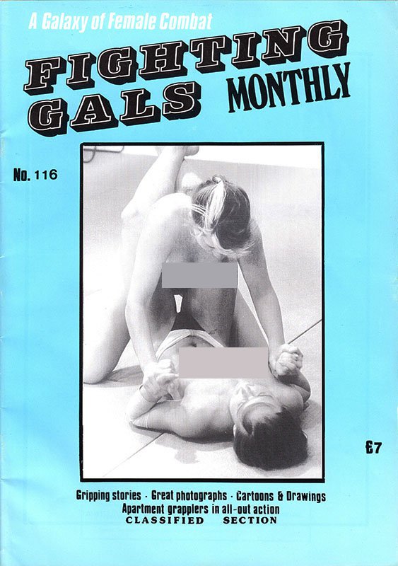 Fighting Gals Monthly 116 Magazine PWcatalog