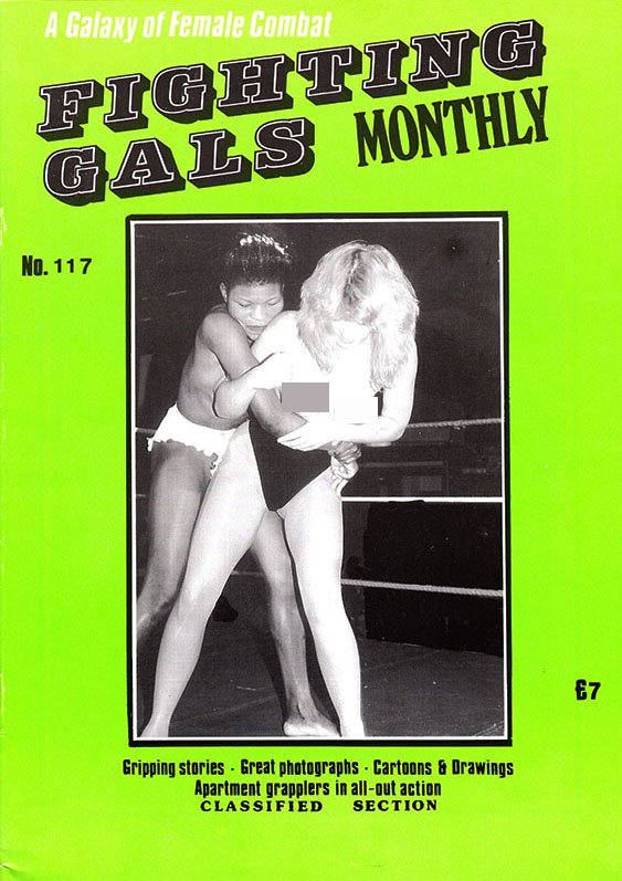 Fighting Gals Monthly 117 Magazine PWcatalog