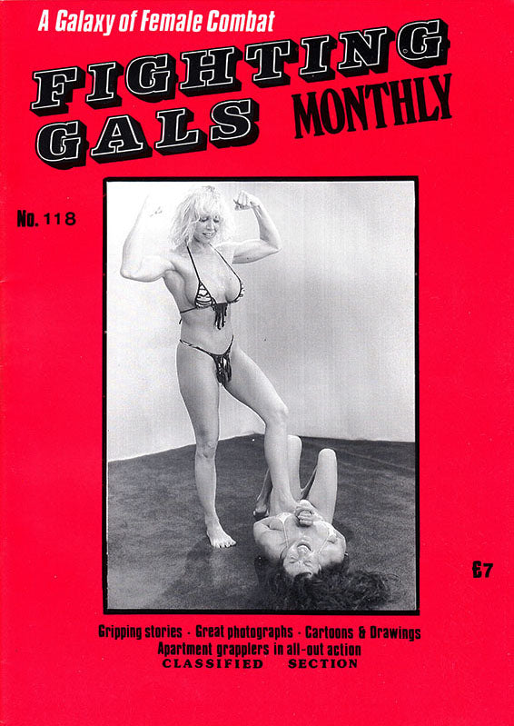 Fighting Gals Monthly 118 Magazine PWcatalog