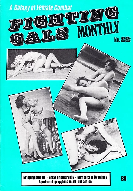 Fighting Gals Monthly 12 Magazine PWcatalog
