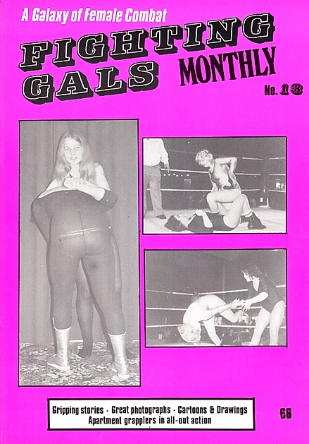 Fighting Gals Monthly 13 Magazine PWcatalog