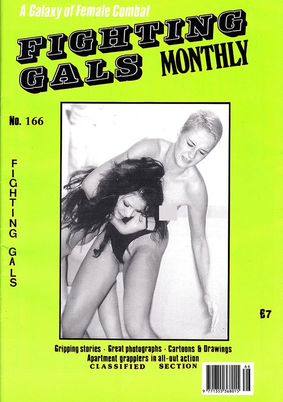 Fighting Gals Monthly 166 Magazine PWcatalog