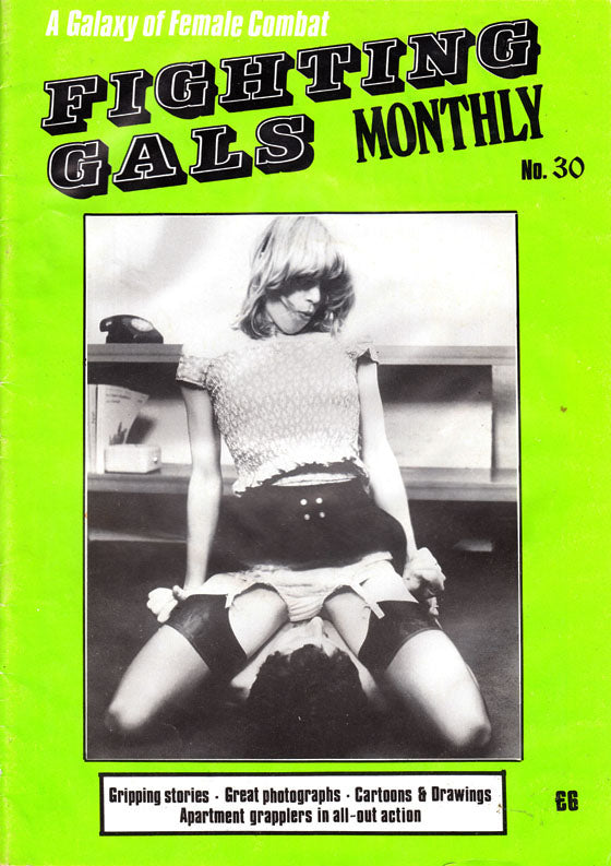 Fighting Gals Monthly 30 Magazine PWcatalog