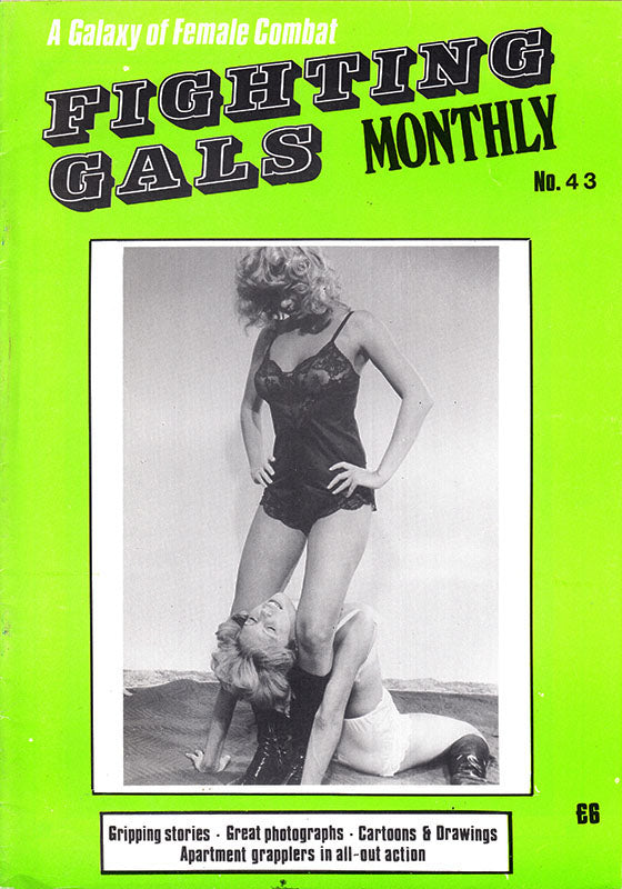 Fighting Gals Monthly 43 Magazine PWcatalog
