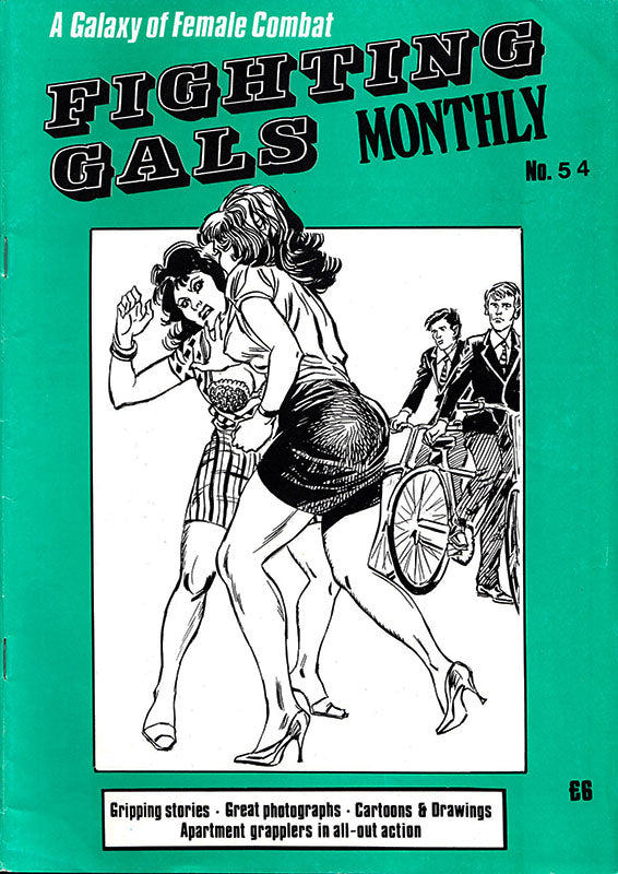 Fighting Gals Monthly 54 Magazine PWcatalog