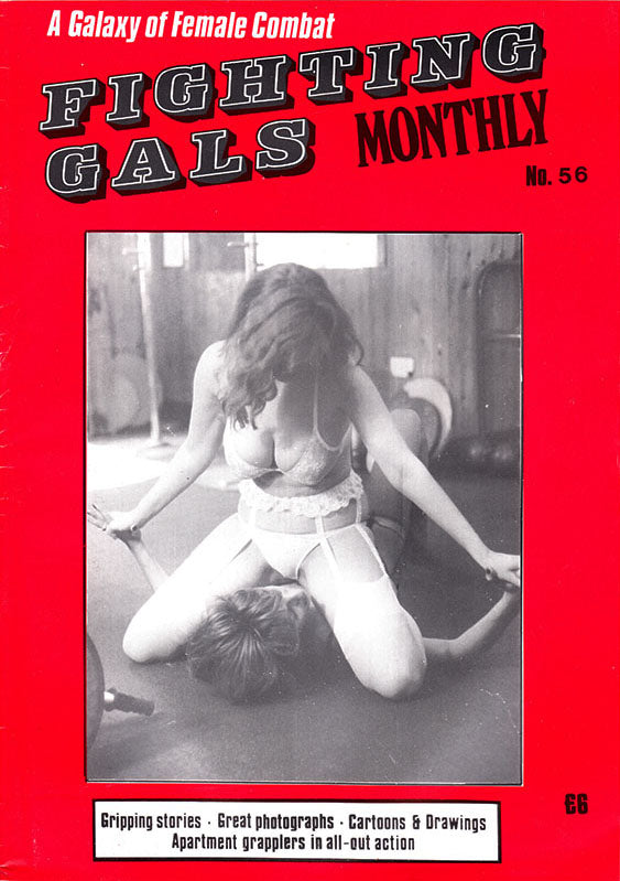Fighting Gals Monthly 56 Magazine PWcatalog