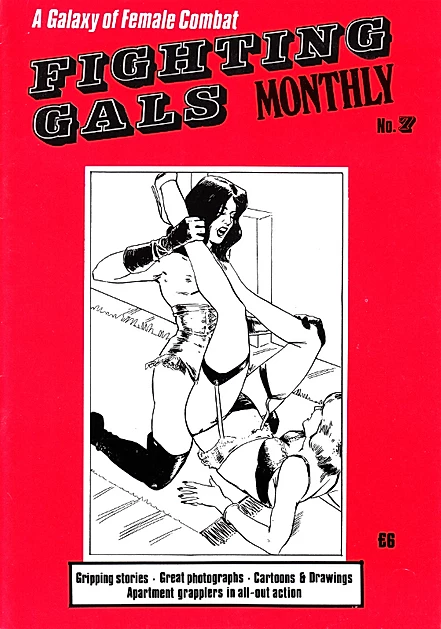 Fighting Gals Monthly 7 Magazine PWcatalog