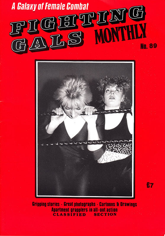 Fighting Gals Monthly 89 Magazine PWcatalog