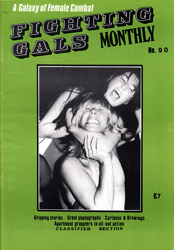 Fighting Gals Monthly 90 Magazine PWcatalog