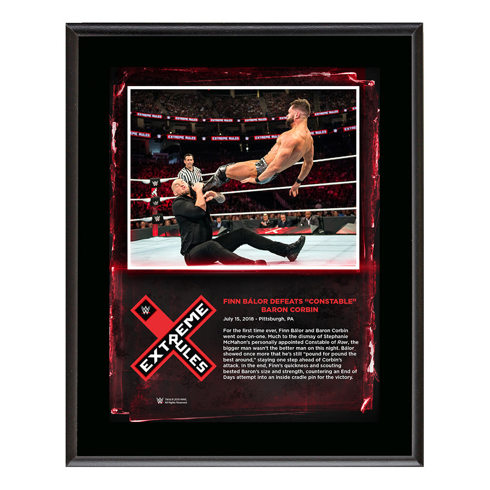 Finn Bálor Extreme Rules 2018 10 x 13 Plaque Pwcatalog