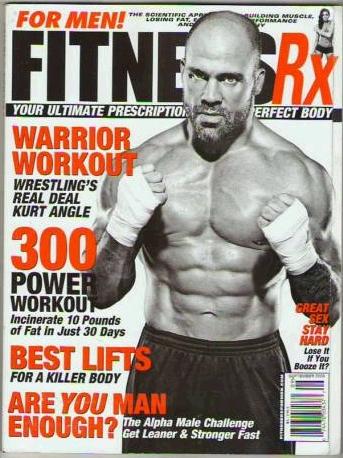 Fitness RX September 2003 Kurt Angle Magazine PWcatalog
