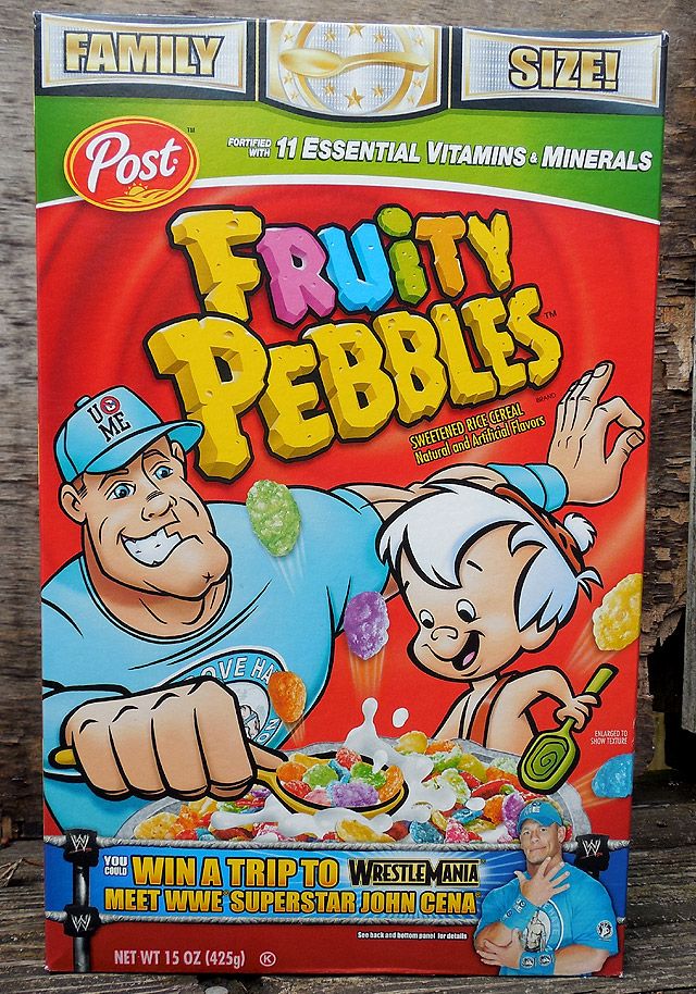 Fruity pebbles John Cena PWcatalog