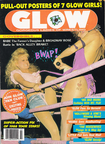 GLOW Magazine July 1988 Magazine PWcatalog