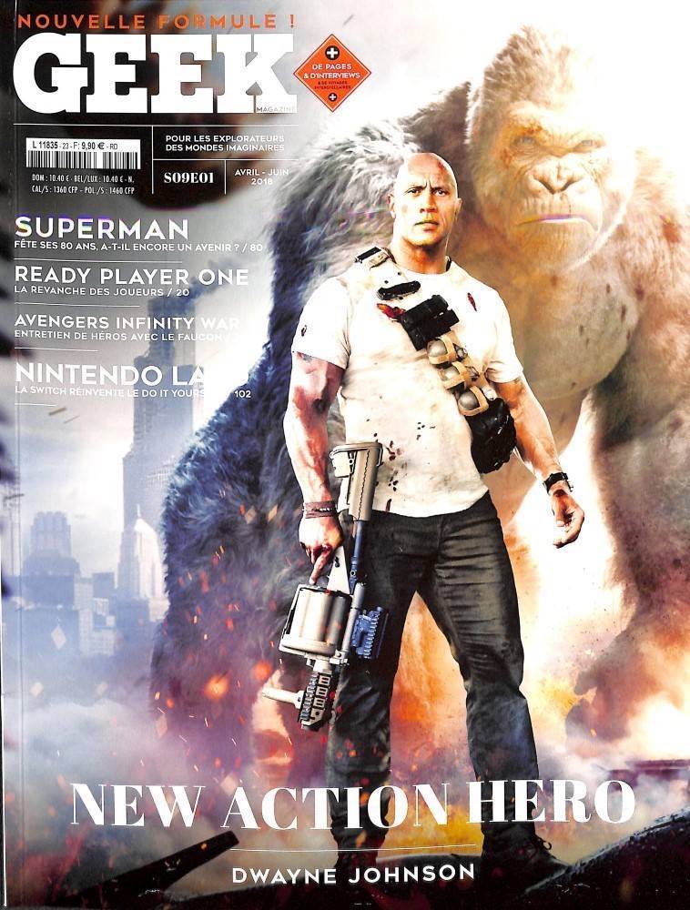 Geek April 2018 The Rock Magazine PWcatalog