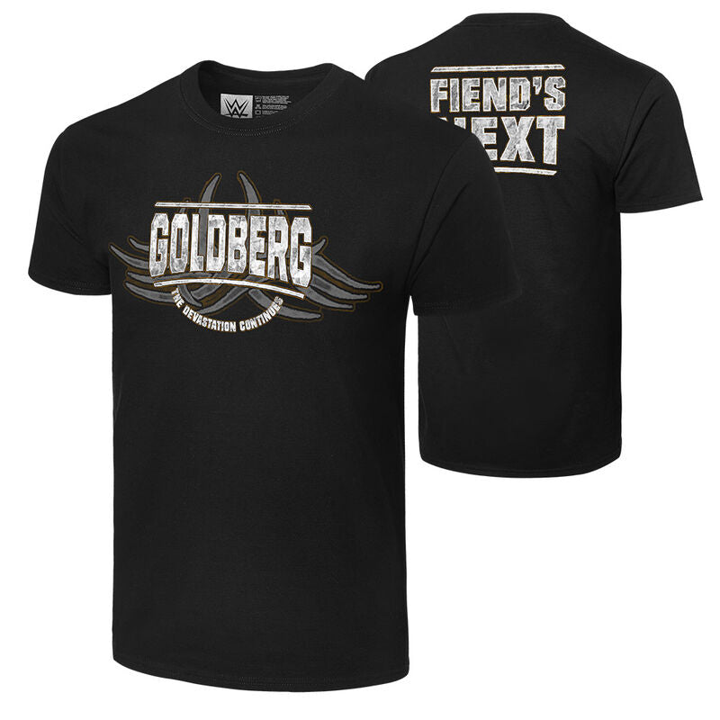 Goldberg The Devastation Continues Authentic T-Shirt Pwcatalog