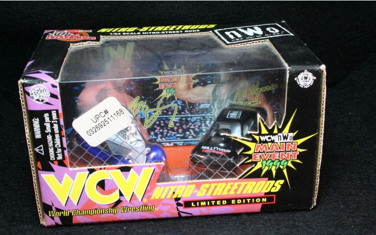 Hulk Hogan & Goldberg Nitro Street Rod Limited edtion set PWcatalog