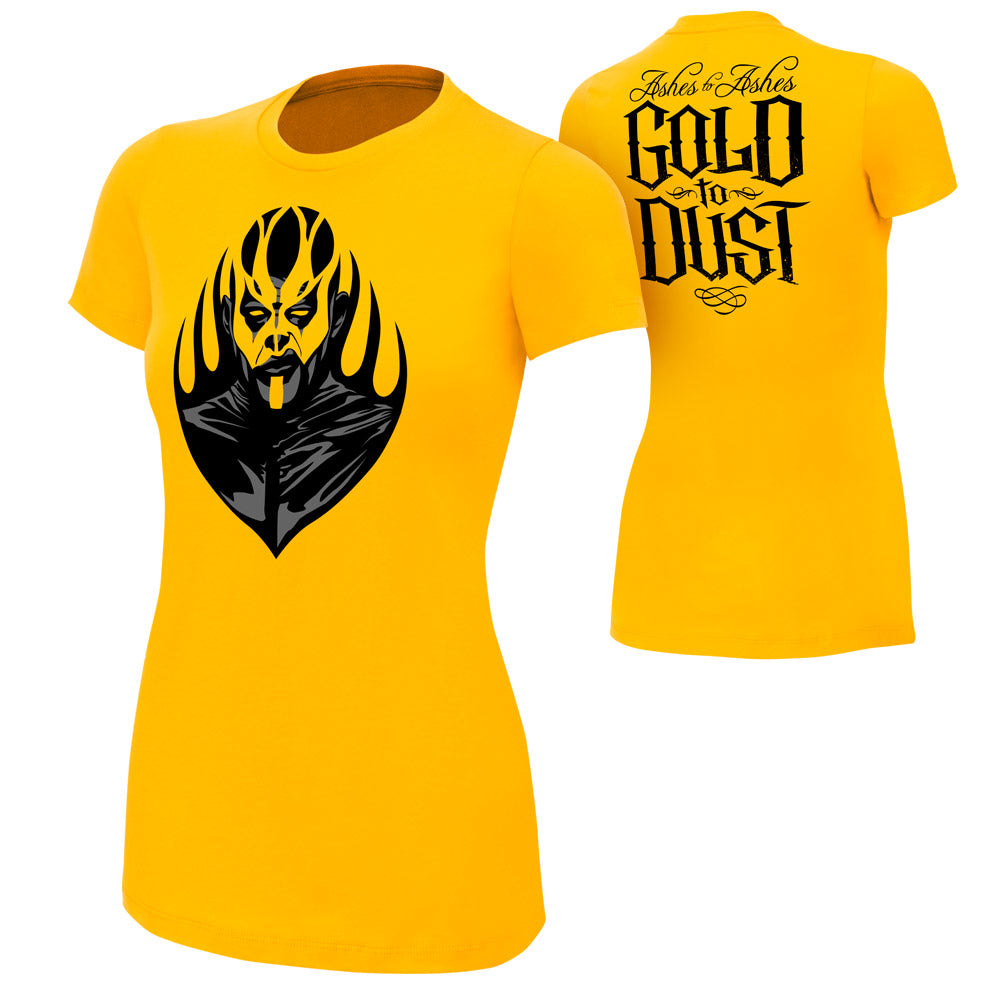 Goldust Ashes To Ashes Gold Women's T-Shirt Pwcatalog