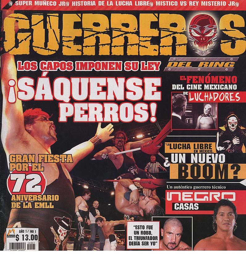 Guerreros Del Ring Volume 1 Magazine PWcatalog