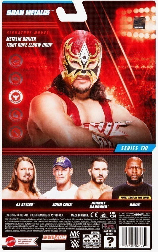WWE Mattel Basic Series 130 Gran Metalik Action & Toy Figures PWcatalog